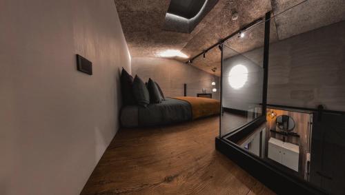Ruang duduk di Here Hotel 宅這兒私宅-台南B宅