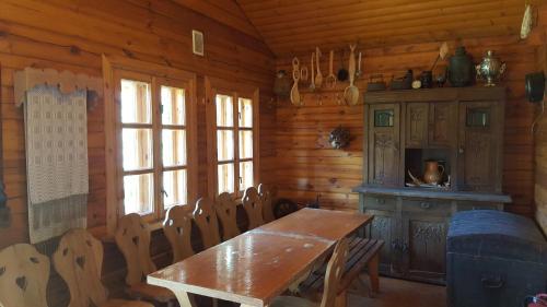 Zona d'estar a Petronių sodyba