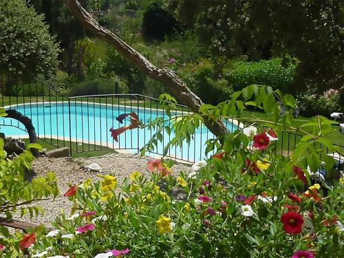 Πισίνα στο ή κοντά στο Villa in Crillon-le-Brave near Mont Ventoux