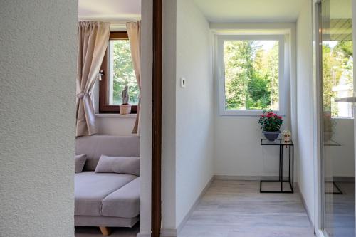 Χώρος καθιστικού στο Apartments Lian