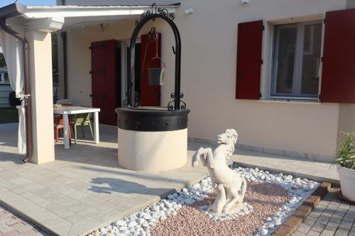 Budova, kde se bed and breakfast nachází