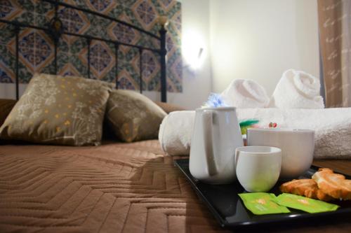 Katil atau katil-katil dalam bilik di B&B Ponticello