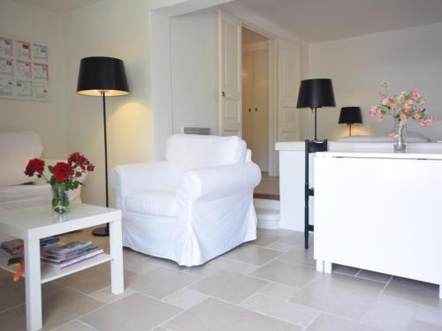 Katil atau katil-katil dalam bilik di Apartment in Montbrun-les-Bains near forest