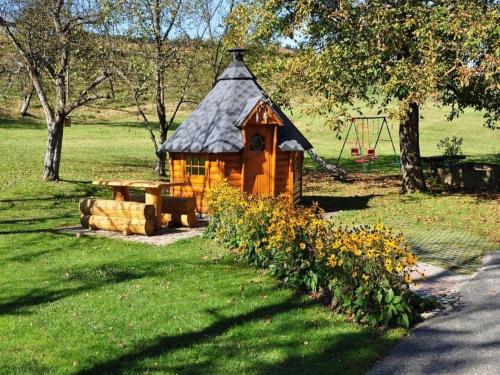 Κήπος έξω από το Cozy Apartment in Sonnen Bavaria near Forest