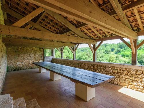 Fotografie z fotogalerie ubytování Restored farmhouse with private pool v destinaci Campsegret