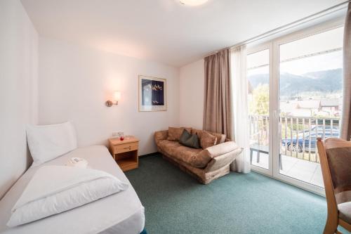 Hotel Pütiaにあるベッド