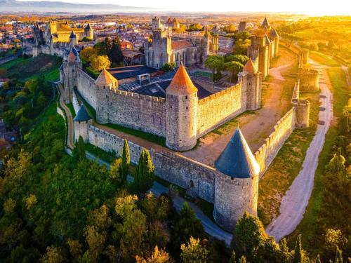 res La Barbacane, Carcassonne, studio for 2 people