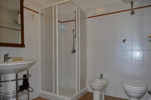 Ένα μπάνιο στο Farmhouse stay Giulia Volterra