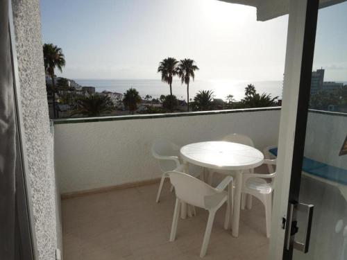 Μπαλκόνι ή βεράντα στο Apartment in Santa Cruz de Tenerife with pool
