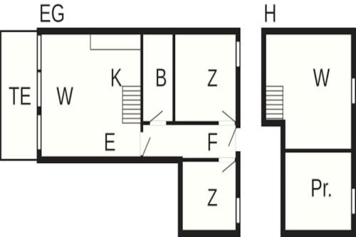 a schematic diagram of a laboratory with different reactants at 6 person holiday home in Ringkøbing in Ringkøbing