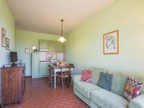 Η κουζίνα ή μικρή κουζίνα στο Flat with shared pool and air conditioning