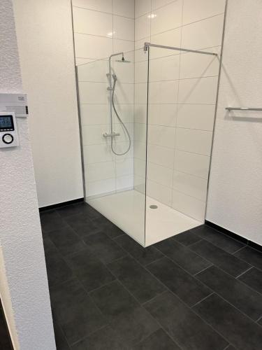 Ένα μπάνιο στο Traumhafte Wohnung 4 Albersbach