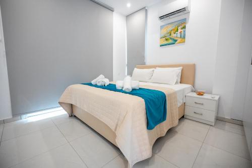Ένα ή περισσότερα κρεβάτια σε δωμάτιο στο Dahlia Napa Villa