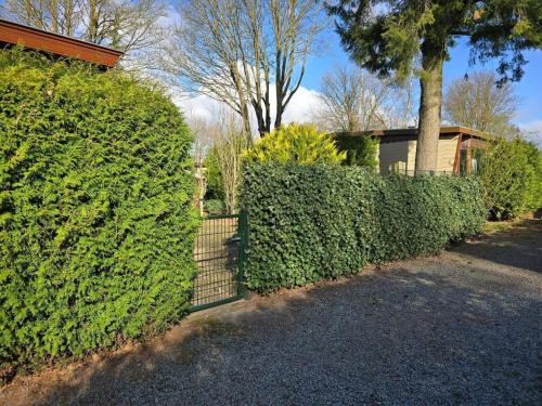 Taman di luar Chalet in Garderen with Fenced Garden