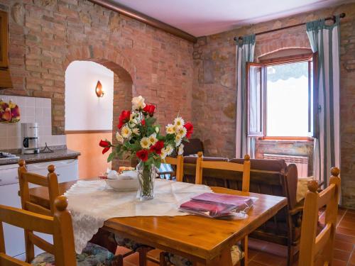 Χώρος καθιστικού στο Apartment in farmhouse with garden and pool