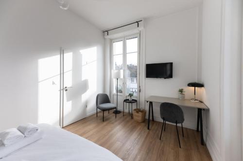 Katil atau katil-katil dalam bilik di Maison Lafayette - COLODGE