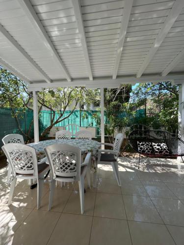Bazén v ubytování Apartman Moreno, Gajac-Zrće beach-Novalja nebo v jeho okolí