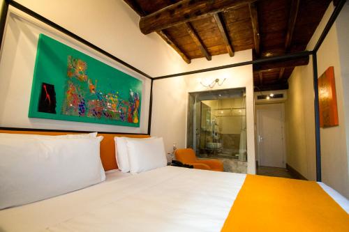 Una cama o camas en una habitación de Argileto Terra