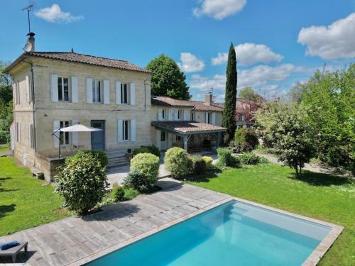 Elégante villa en pierre près de Saint-Émilion