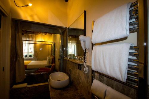 Una cama o camas en una habitación de Argileto Terra