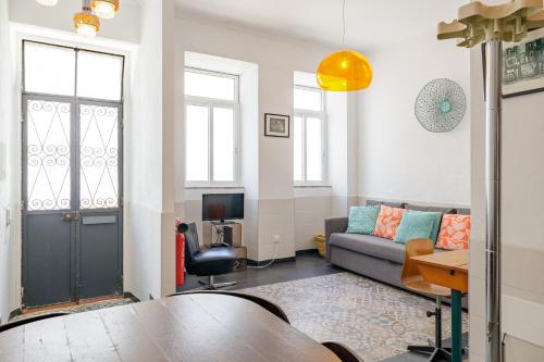 Χώρος καθιστικού στο Casa 23