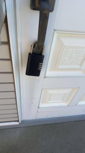 a close up of a door with a speaker on it at D Regalo in Ichikawa