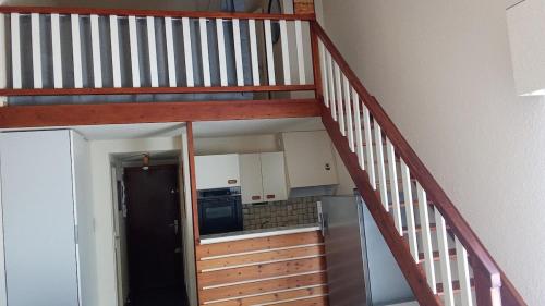 Küche/Küchenzeile in der Unterkunft Bel appartement à 100m de la plage avec parking privé