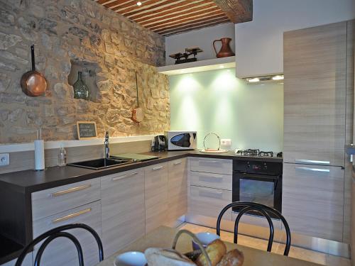 Dapur atau dapur kecil di Bliss Near Aix-en-Provence