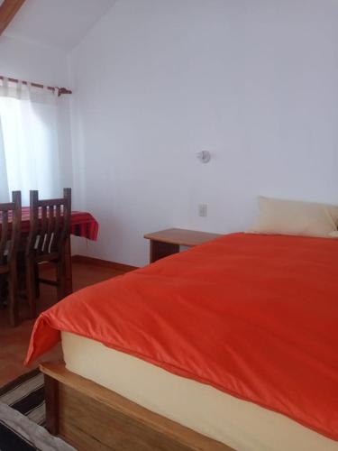 Letto o letti in una camera di Campo Santo