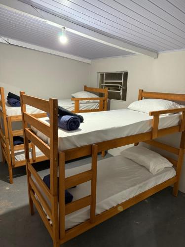 Postel nebo postele na pokoji v ubytování Hostel Passa4