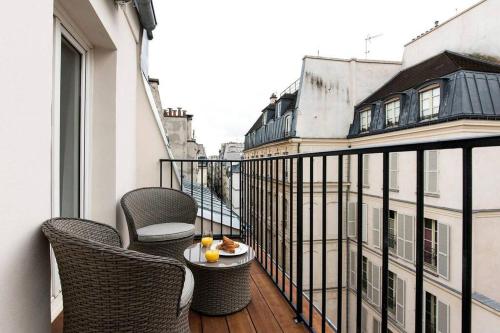 Superbe studio avec balcon au coeur de Montorgueil