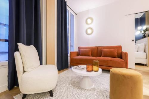 Bel appartement d'architecte au coeur de Paris