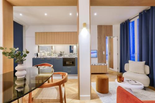 Bel appartement d'architecte au coeur de Paris