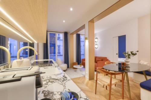 Bel appartement d'architecte au coeur de Paris