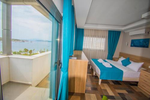 Postel nebo postele na pokoji v ubytování M Suite