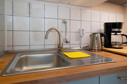 Η κουζίνα ή μικρή κουζίνα στο Ferienwohnung
