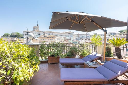 Rental in Rome - Fontana Di Trevi Penthouse