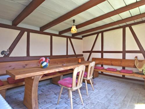 Posezení v ubytování WunderVilla in Hessen in Waldnähe