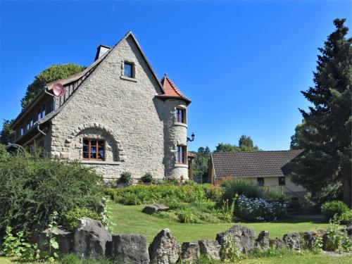 Zahrada ubytování WunderVilla in Hessen in Waldnähe