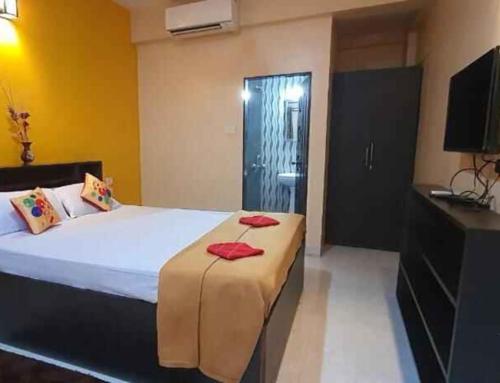 Ένα ή περισσότερα κρεβάτια σε δωμάτιο στο Relax stay guest house