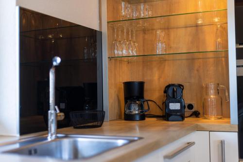 Una cocina o cocineta en MaLa 1