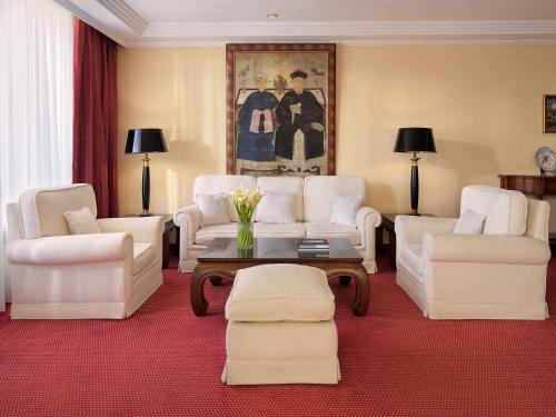 Χώρος καθιστικού στο Hotel Botanico y Oriental Spa Garden