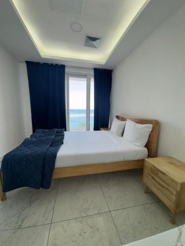 Boca Beach Residence hotelにあるベッド