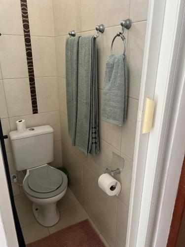 Koupelna v ubytování Studio Lucas 02 - Hospede-se próximo ao shopping