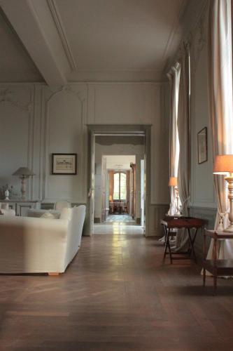 Χώρος καθιστικού στο Chateau Secretary