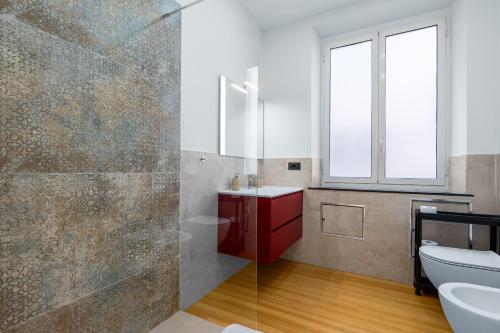 Ένα μπάνιο στο Sea side apartment - new bright home