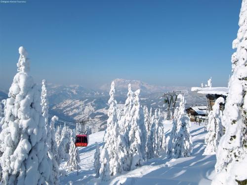 Το Apartment Alpendorf near Ski Slopes τον χειμώνα