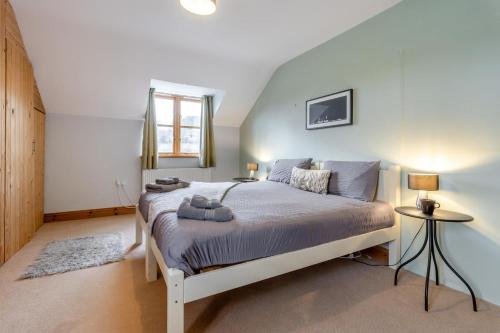 Postel nebo postele na pokoji v ubytování 5 Bed in Devils Bridge oc-t13712