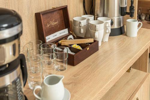 Kemudahan buat kopi dan teh di Willa Sole