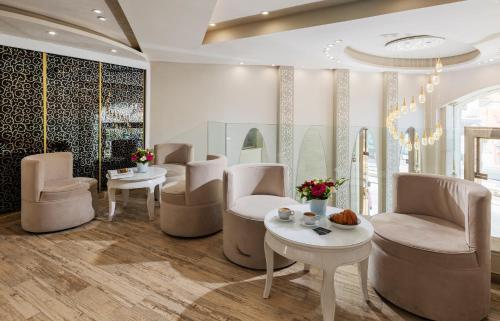 Posezení v ubytování Agripas Boutique Hotel